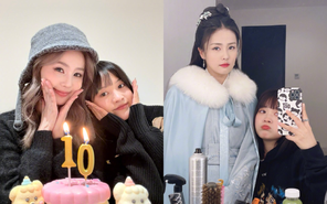 Bạch Lộc kỷ niệm 10 năm tình bạn cùng trợ lý Hề Hề