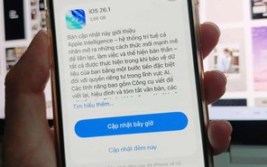Apple chính thức tung bản cập nhật iOS 26.1