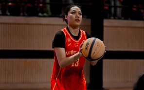 Bóng rổ nữ 3x3 Việt Nam thua Indonesia ở bán kết SEA Games 33