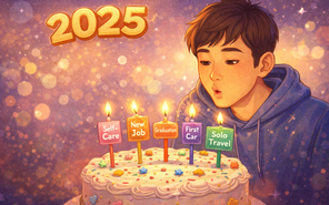 Chiếc bánh thành tựu và những cách bạn trẻ tổng kết năm 2025