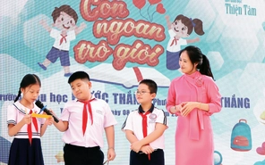 Học trò Trường tiểu học Phước Thắng giỏi, ngoan, tự tin tỏa sáng