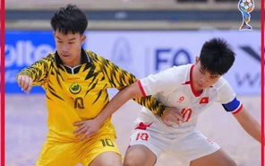 Thắng cách biệt Brunei, U16 Futsal Việt Nam vẫn lỡ hẹn trận chung kết