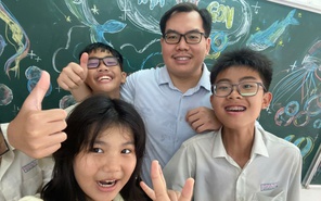 Xúc động bài tập về nhà của thầy giáo trẻ: không chấm điểm, không hạn nộp, chỉ cần...
