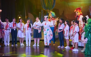 Mãn nhãn với tiết mục kịch tại Lễ hội Thiếu nhi TP.HCM 2025