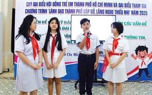 Trẻ em thành phố sẵn sàng lắng nghe và lên tiếng nói