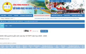 Đã có điểm thi lớp 10 tỉnh Hà Tĩnh năm 2025, lưu ý cách phúc khảo