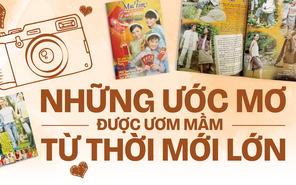 Những ước mơ được ươm mầm từ thời mới lớn