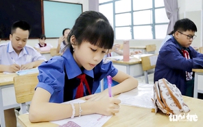 Cách tra cứu điểm thi khảo sát lớp 6 Trường THCS-THPT Trần Đại Nghĩa