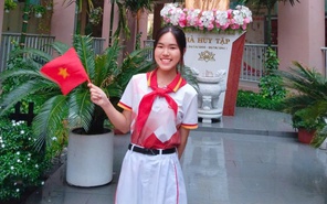 Nữ sinh Trường THCS Hà Huy Tập, Hóc Môn đạt 9.5 điểm văn kỳ thi tuyển sinh lớp 10