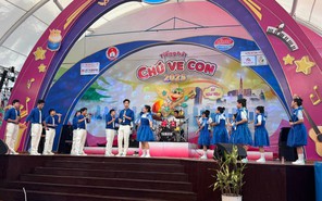 Trường THPT Trần Phú khuấy động Lễ khai mạc Hội thi Tiếng hát Chú ve con 2025