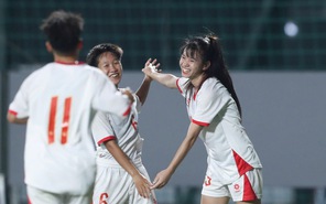 Khánh Vy lập cú đúp, U20 nữ Việt Nam giành vé tham dự vòng chung kết châu Á
