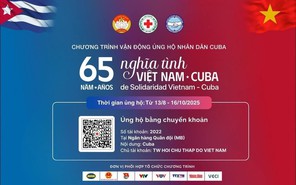 Chỉ trong 30 giờ, người dân Việt Nam góp 65 tỉ đồng ủng hộ nhân dân Cuba
