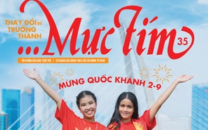 Mời bạn đón đọc Mực Tím 35, phát hành 25-8:
Hòa chung niềm vui đất nước