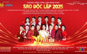 Tối nay 24-8, xem trực tiếp chương trình 'Sao Độc lập 2025' trên kênh nào?