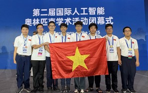 Việt Nam giành 7 huy chương, lọt top 4 Olympic Trí tuệ nhân tạo quốc tế