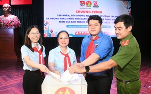 494 thầy cô cùng rèn nghiệp vụ về công tác Đội