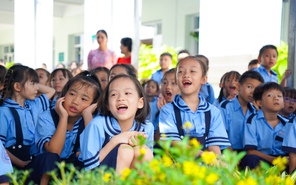 Vui học về các nhóm chất dinh dưỡng cùng học sinh Trường tiểu học Nguyễn Hiền