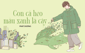 Truyện ngắn Mực Tím: Con cá heo màu xanh lá cây