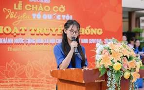 Chân dung nữ sinh văn võ song toàn của Trường THPT Trịnh Hoài Đức