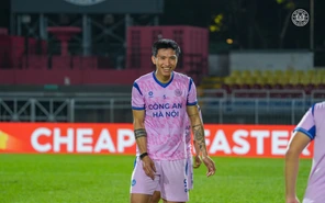 Đội hình xuất phát của Công An Hà Nội đấu Selangor