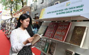 Nhiều không gian đọc sách thú vị tại Đường sách TP.HCM nhân dịp kỷ niệm 10 năm