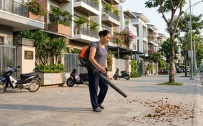 Thổi rác ra đường, sạch nhà mình kệ nhà hàng xóm
