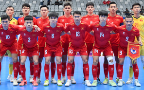 8 đội vào tứ kết futsal châu Á 2026: Việt Nam đứng nhì bảng