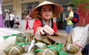 Không khí Tết sớm đầy hứng khởi tại các trường học ở Cần Thơ