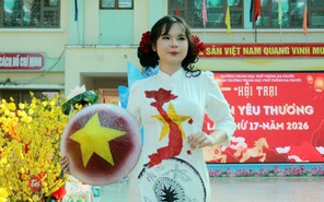 Hội trại rực rỡ sắc xuân tại Trường THPT Đa Phước