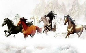 Vì sao 'Mã đáo thành công' thường đi cùng hình ảnh 8 chú ngựa?