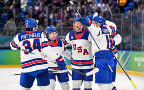 Mỹ gặp Canada ở chung kết khúc côn cầu trên băng nam Thế vận hội mùa đông.