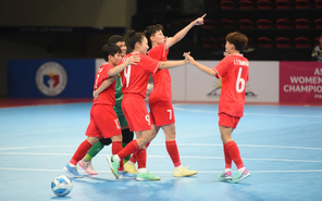 Hôm nay 28-2, tuyển futsal nữ Việt Nam đấu Thái Lan