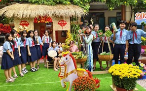 Xuân Bính Ngọ 2026 rực rỡ tại Trường THCS Tân Tạo