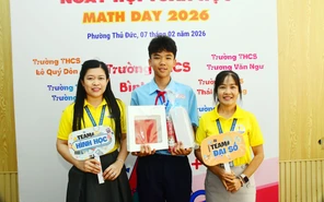 Hơn 1.000 học sinh TP.HCM tham gia Ngày hội Toán học 2026