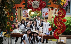 Rực rỡ sắc xuân tại THPT Tây Thạnh với 68 gian hàng sáng tạo