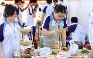 Hơn 500 học sinh sôi nổi tranh tài, thổi hồn Tết Việt vào hội xuân trường học