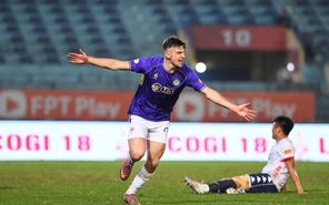 Hữu Thắng lập công giúp Thể Công Viettel đánh bại CLB Hà Nội