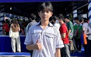 Nam sinh giành giải nhất học sinh giỏi cấp thành phố môn toán từng muốn bỏ cuộc