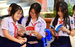 Một ngày 'chill' cùng sách của teen Trường THCS Hoàng Văn Thụ