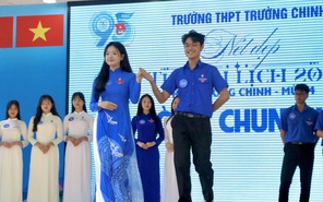 Học trò Trường THPT Trường Chinh lan toả sức trẻ trong Ngày hội Đoàn viên