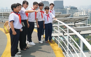Tận mắt khám phá đô thị thông minh, thiếu nhi TP.HCM nảy ra loạt ý tưởng mới
