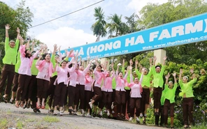 Trường THCS - THPT Hồng Hà mang mô hình giáo dục gắn thực tiễn đến Ngày hội Tự tin lớp 10