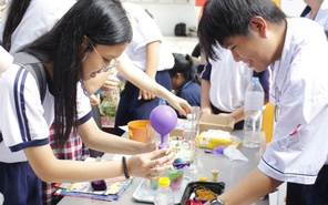 Có gì tại gian tư vấn Trường THPT Võ Thị Sáu tại Ngày hội Tự tin vào lớp 10 khiến teen thích mê?