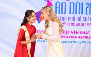 Người trẻ tự hào khoe bản sắc Việt với áo dài