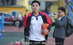 Đình Bắc góp mặt trong đội hình Công An Hà Nội đấu CLB Hà Nội