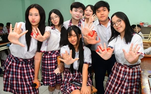 Học sinh Trường THCS Yên Thế hát vang giai điệu tự hào