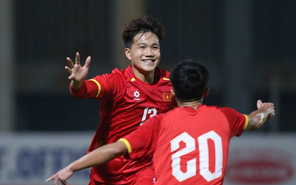 Trực tiếp Giải U17 Đông Nam Á: U17 Việt Nam 3-0 U17 Malaysia (hết H1)