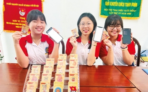 Học trò trường chuyên đưa thời đại Vua Hùng lên không gian số