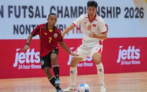 Tuyển futsal Việt Nam vào bán kết giải Đông Nam Á