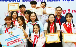 Phường Bàn Cờ khen thưởng 63 gương Cháu ngoan Bác Hồ tiêu biểu